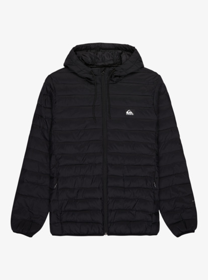 quiksilver, Scaly Hood - Hooded Insulator Jacket for Men, BLACK (kvj0) Scaly Hood - Hooded Insulator Jacket for Men  EQYJK04189