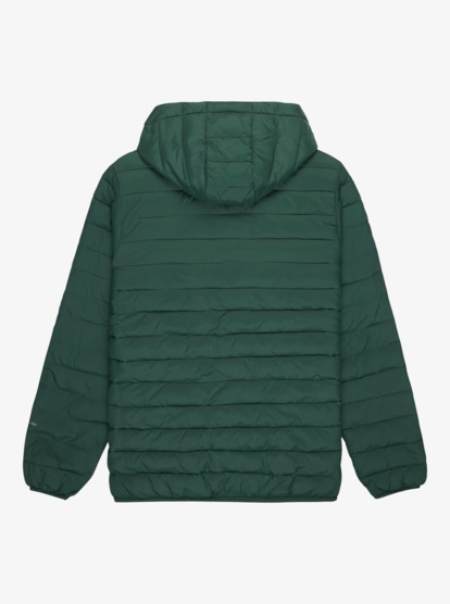 quiksilver, Scaly Hood - Casaco isolante com capuz para homem, TREKKING GREEN (tkr) Scaly Hood - Hooded Insulator Jacket for Men  EQYJK04189