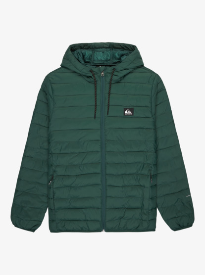 quiksilver, Scaly Hood - Casaco isolante com capuz para homem, TREKKING GREEN (tkr) Scaly Hood - Hooded Insulator Jacket for Men  EQYJK04189