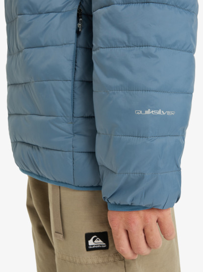 quiksilver, Scaly Hood - Isolationsjacke mit Kapuze für Männer, CHINA BLUE (bnd0) Scaly Hood - Hooded Insulator Jacket for Men  EQYJK04189