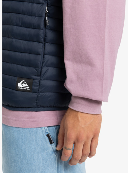 quiksilver, Scaly Sleeveless - Insulator Jacket for Men, DARK NAVY (ktp0) Scaly Sleeveless - Insulator Jacket for Men  EQYJK04191