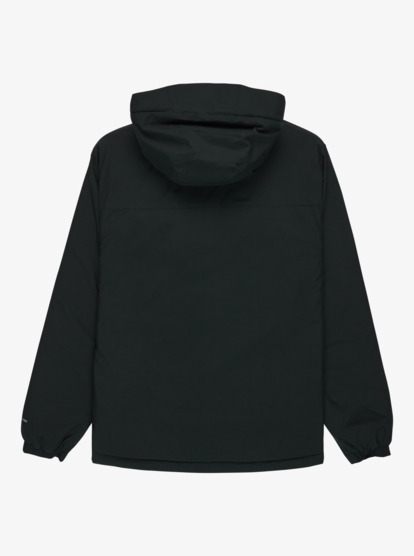 quiksilver, Overcast 3K Insulated - Waterproof Hooded Jacket for Men, BLACK (kvj0) Overcast 3K Insulated - Waterproof Hooded Jacket for Men  EQYJK04194