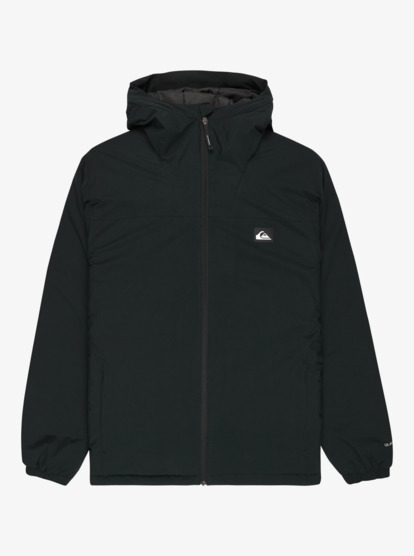 quiksilver, Overcast 3K Insulated - Waterproof Hooded Jacket for Men, BLACK (kvj0) Overcast 3K Insulated - Waterproof Hooded Jacket for Men  EQYJK04194