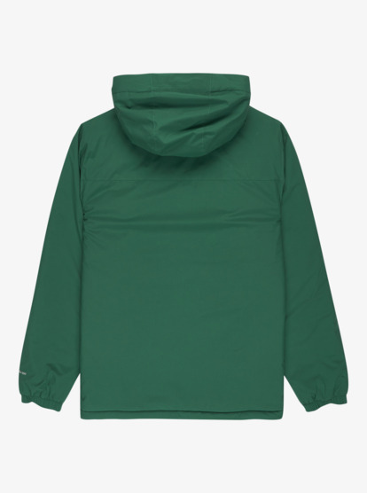 quiksilver, Overcast 3K Insulated - Veste imperméable à capuche pour Homme, TREKKING GREEN (tkr) Overcast 3K Insulated - Waterproof Hooded Jacket for Men  EQYJK04194
