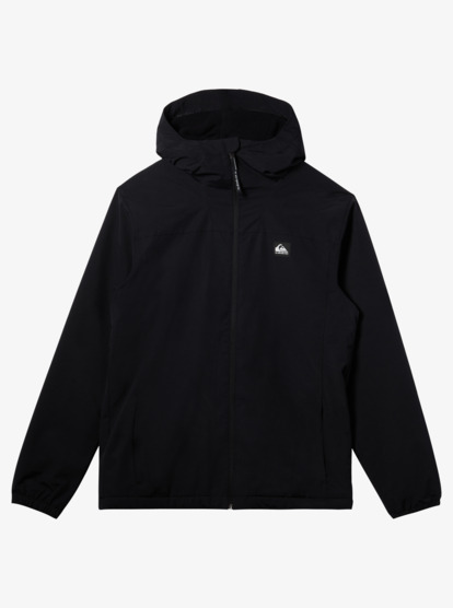 quiksilver, Overcast 3K Warm - Veste imperméable à capuche pour Homme, BLACK (kvj0) Overcast 3K Warm - Waterproof Hooded Jacket for Men  EQYJK04202