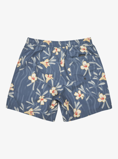 quiksilver, Everyday Straight Volley 17" - Schwimmshorts für Männer, CHINA BLUE DUSTY FLORAL (bnd8) Everyday Straight Volley 17" - Swim Shorts for Men  EQYJV04100