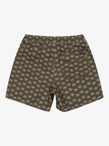 quiksilver, Surfsilk Scallop 16" - Schwimmshorts für Männer, FLOREVER GRAPE LEAF - CRE6 (cre6) Surfsilk Scallop 16" - Swim Shorts for Men  EQYJV04108