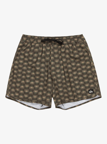 quiksilver, Surfsilk Scallop 16" - Schwimmshorts für Männer, FLOREVER GRAPE LEAF - CRE6 (cre6) Surfsilk Scallop 16" - Swim Shorts for Men  EQYJV04108