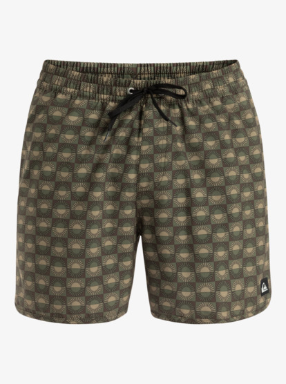 quiksilver, Surfsilk Scallop 16" - Schwimmshorts für Männer, FLOREVER GRAPE LEAF - CRE6 (cre6) Surfsilk Scallop 16" - Swim Shorts for Men  EQYJV04108