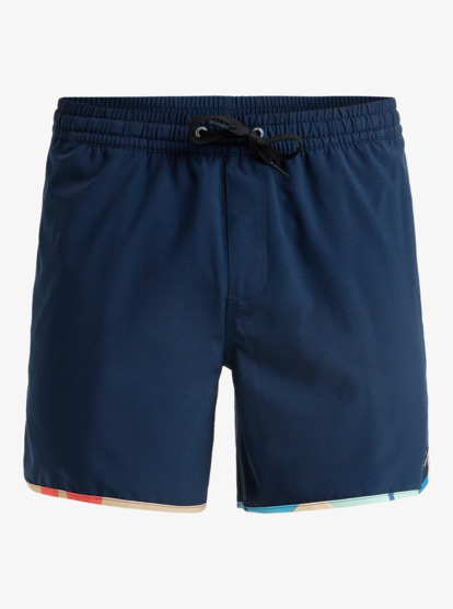 quiksilver, Surfsilk Scallop 16" - Swim Shorts for Men, DARK NAVY (ktp0) Surfsilk Scallop 16" - Swim Shorts for Men  EQYJV04108