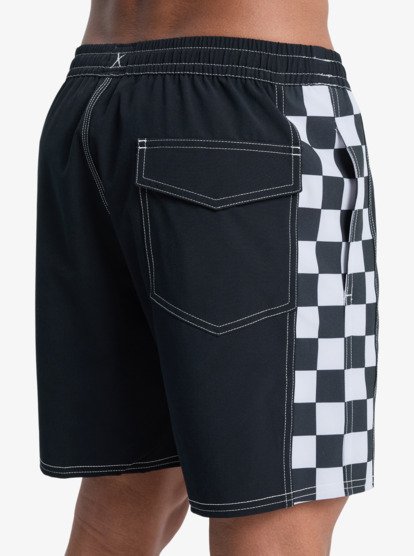 quiksilver, Original Arch Volley 17" - Schwimmshorts für Männer, BLACK (kvj0) Original Arch Volley 17" - Swim Shorts for Men  EQYJV04109