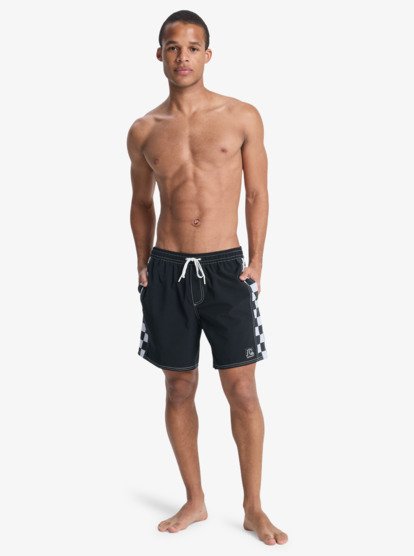 quiksilver, Original Arch Volley 17" - Schwimmshorts für Männer, BLACK (kvj0) Original Arch Volley 17" - Swim Shorts for Men  EQYJV04109