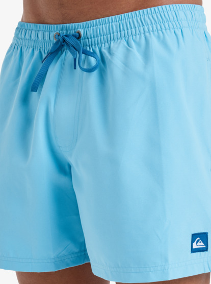 quiksilver, Everyday Solid Volley 15" - Swim Shorts for Men, MILKY BLUE (bhg0) Everyday Solid Volley 15" - Swim Shorts for Men  EQYJV04120