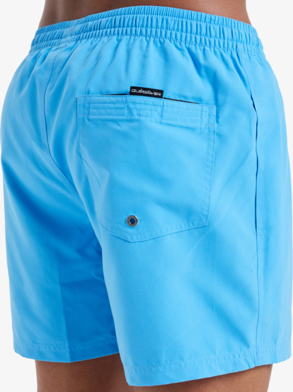 quiksilver, Everyday Solid Volley 15" - Swim Shorts for Men, AZURE BLUE (bjt0) Everyday Solid Volley 15" - Swim Shorts for Men  EQYJV04120