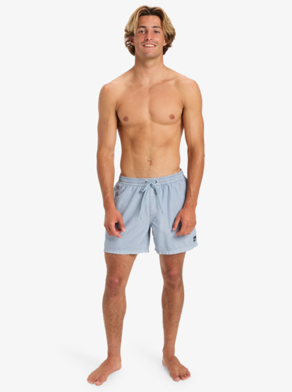 quiksilver, Everyday Surfwash Volley 15" - Schwimmshorts für Männer, ASHLEY BLUE (bhl0) Everyday Surfwash Volley 15" - Swim Shorts for Men  EQYJV04155
