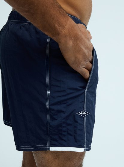 quiksilver, Diamond Arch 15" - Swim Shorts for Men, DARK NAVY (ktp0) Diamond Arch 15" - Swim Shorts for Men  EQYJV04185