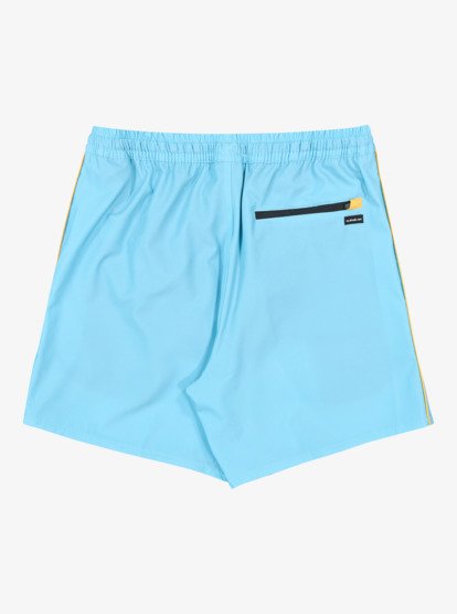 Stretch Piped Volley 16" - Swim Shorts for Men  EQYJV04211