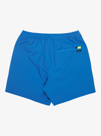Stretch Piped Volley 16" - Swim Shorts for Men  EQYJV04211