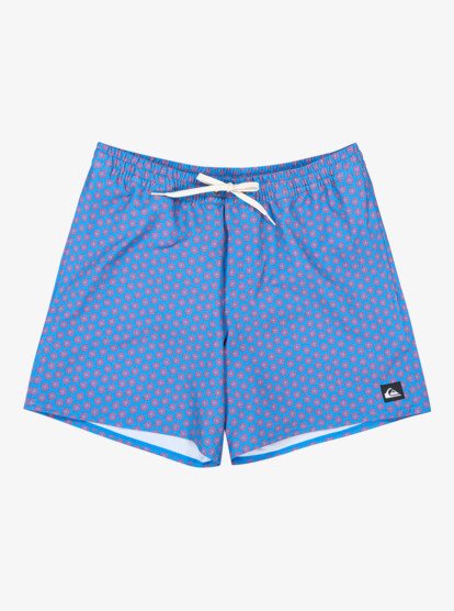 Stretch Printed Volley 16" - Swim Shorts for Men  EQYJV04217