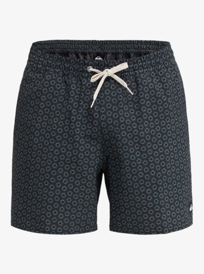 Stretch Printed Volley 16" - Swim Shorts for Men  EQYJV04217