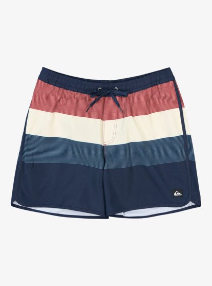 Stretch Scallop Volley 16" - Swim Shorts for Men  EQYJV04218