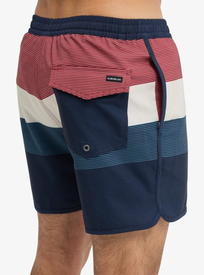 Stretch Scallop Volley 16" - Swim Shorts for Men  EQYJV04218