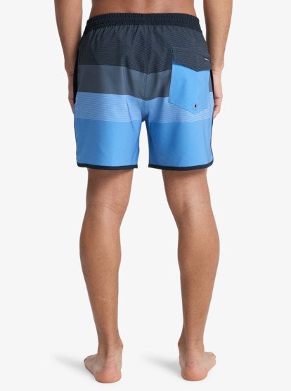 Stretch Scallop Volley 16" - Swim Shorts for Men  EQYJV04218