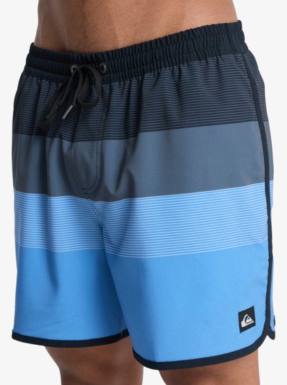 Stretch Scallop Volley 16" - Swim Shorts for Men  EQYJV04218