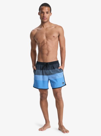 Stretch Scallop Volley 16" - Swim Shorts for Men  EQYJV04218