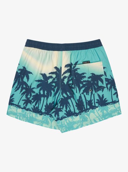 Everyday Printed Volley 15" - Swim Shorts for Men  EQYJV04219