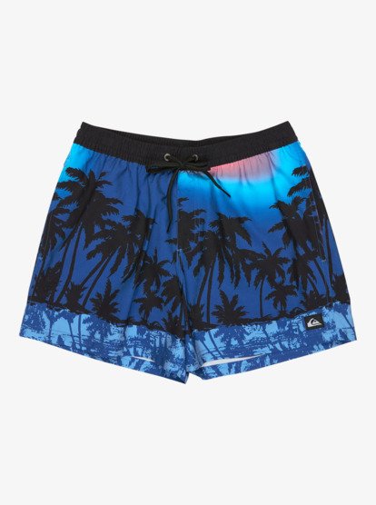 Everyday Printed Volley 15" - Swim Shorts for Men  EQYJV04219