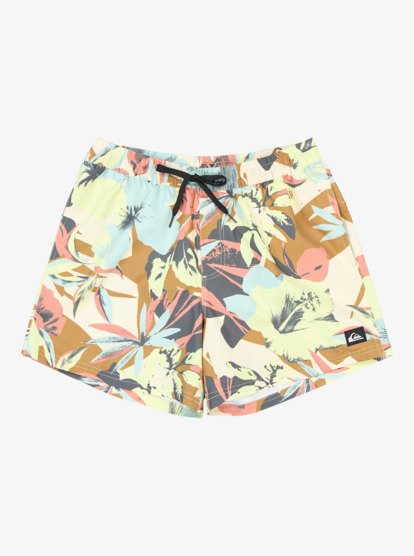 Everyday Printed Volley 15" - Swim Shorts for Men  EQYJV04219