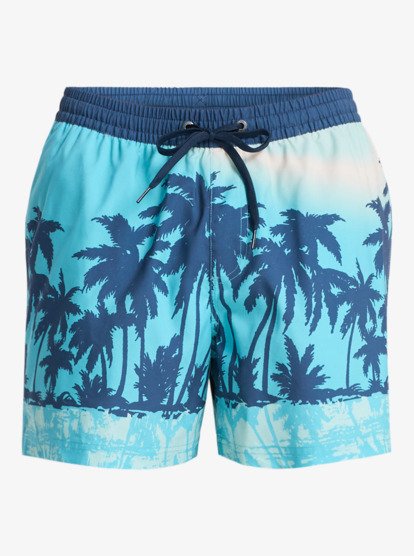 Everyday Printed Volley 15" - Swim Shorts for Men  EQYJV04219