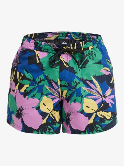 Everyday Printed Volley 15" - Swim Shorts for Men  EQYJV04219