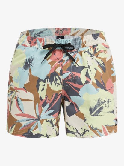 Everyday Printed Volley 15" - Swim Shorts for Men  EQYJV04219