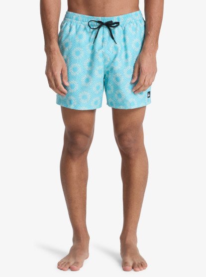 Everyday Printed Volley 15" - Swim Shorts for Men  EQYJV04219