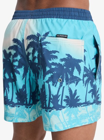 Everyday Printed Volley 15" - Swim Shorts for Men  EQYJV04219