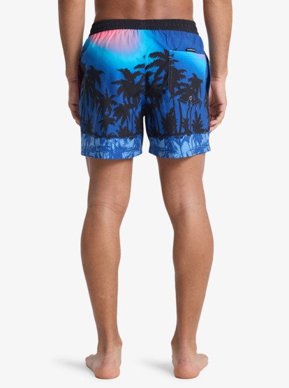Everyday Printed Volley 15" - Swim Shorts for Men  EQYJV04219