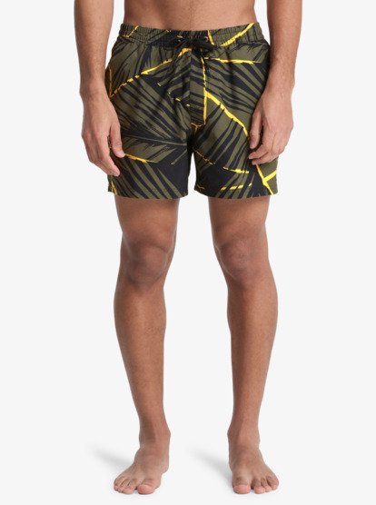 Everyday Printed Volley 15" - Swim Shorts for Men  EQYJV04219