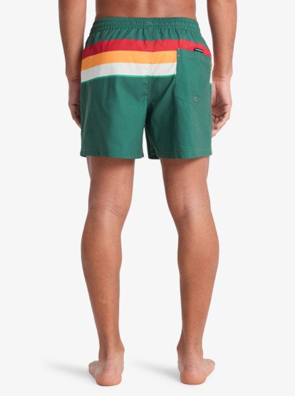 Everyday Printed Volley 15" - Swim Shorts for Men  EQYJV04219
