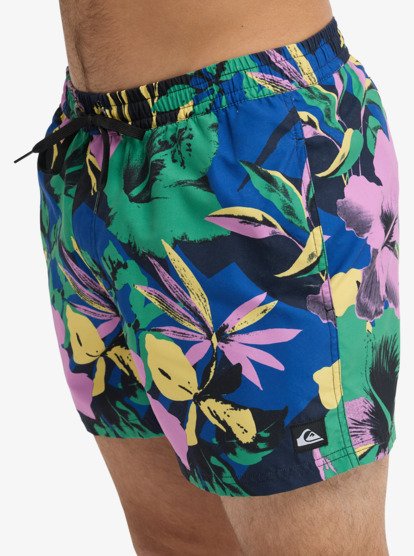 Everyday Printed Volley 15" - Swim Shorts for Men  EQYJV04219