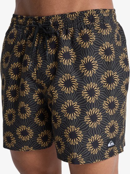 Everyday Printed Volley 15" - Swim Shorts for Men  EQYJV04219