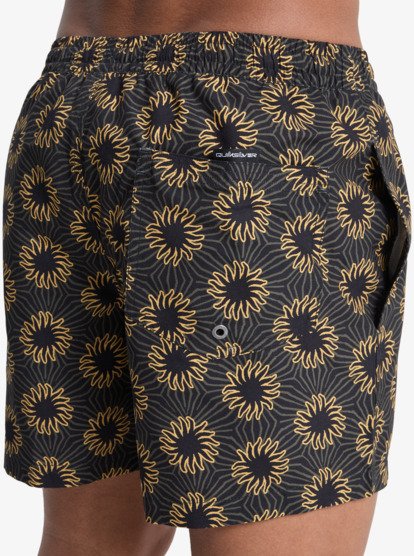 Everyday Printed Volley 15" - Swim Shorts for Men  EQYJV04219