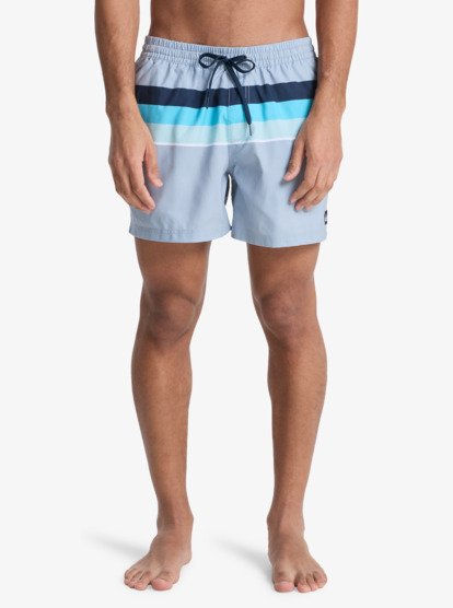Everyday Printed Volley 15" - Swim Shorts for Men  EQYJV04219