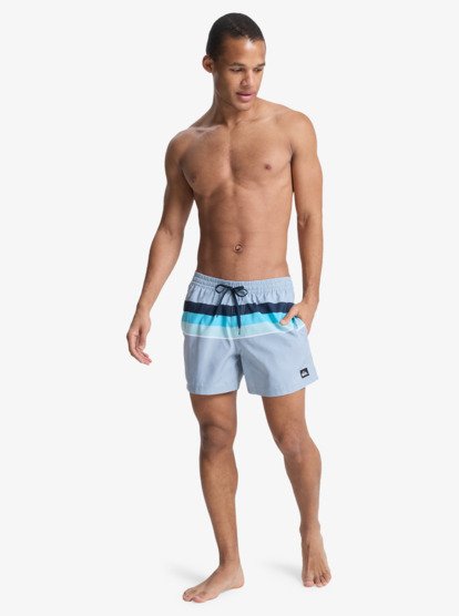 Everyday Printed Volley 15" - Swim Shorts for Men  EQYJV04219