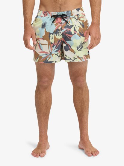 Everyday Printed Volley 15" - Swim Shorts for Men  EQYJV04219