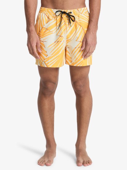 Everyday Printed Volley 15" - Swim Shorts for Men  EQYJV04219