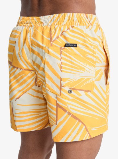 Everyday Printed Volley 15" - Swim Shorts for Men  EQYJV04219