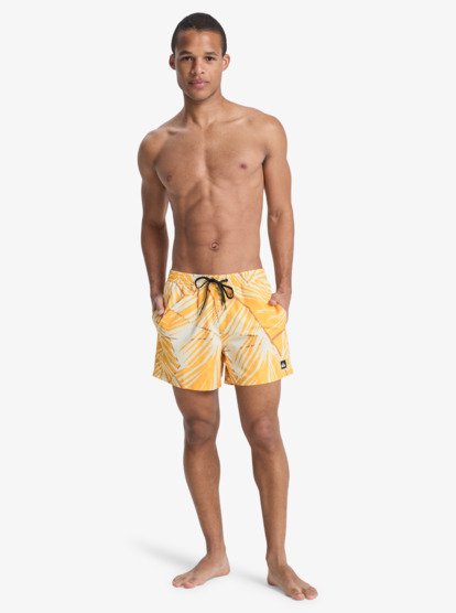 Everyday Printed Volley 15" - Swim Shorts for Men  EQYJV04219