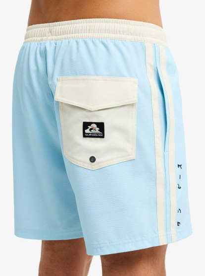 One Piece Solid 16" - Swim Shorts for Men  EQYJV04259